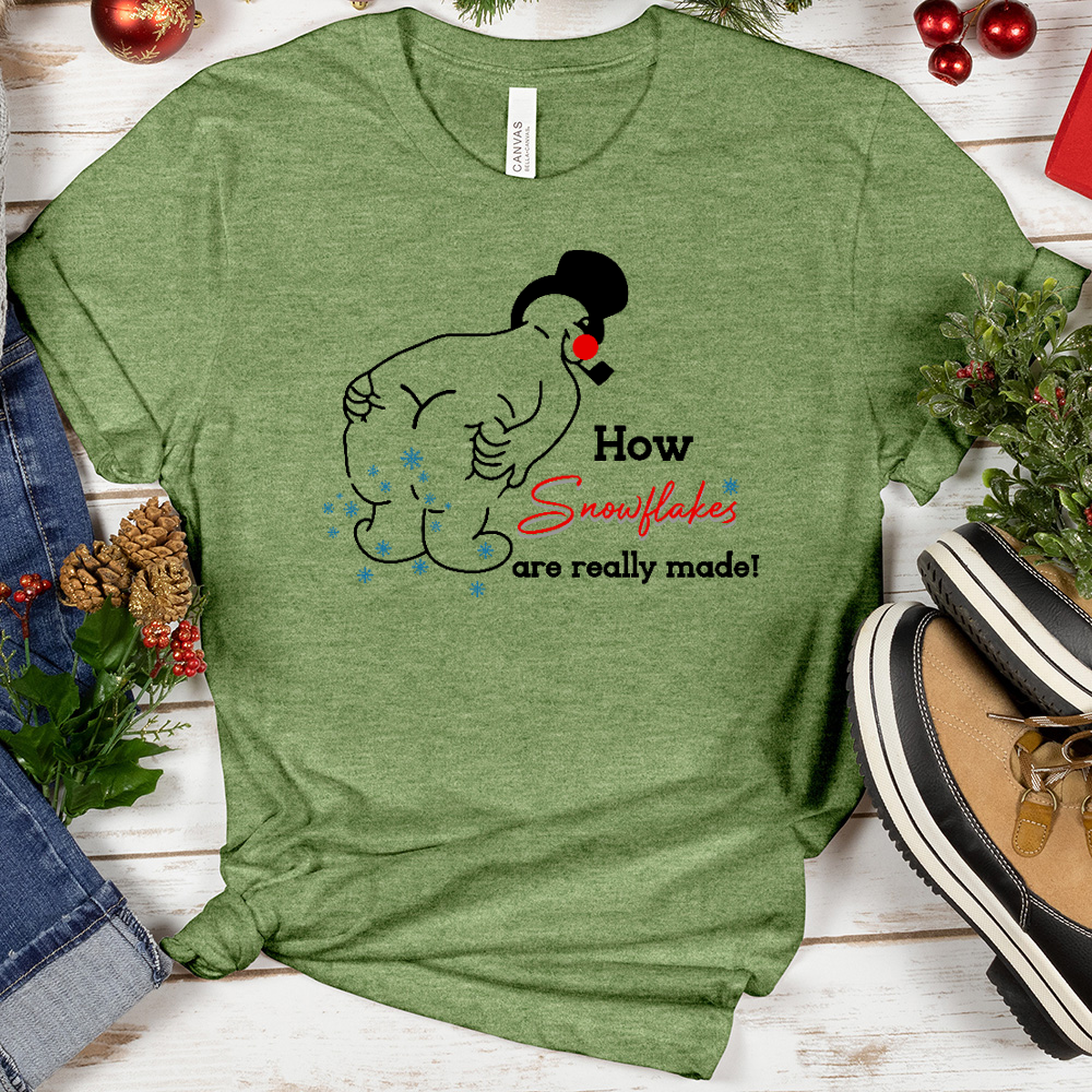 VIP How Snowflakes are Made Tee