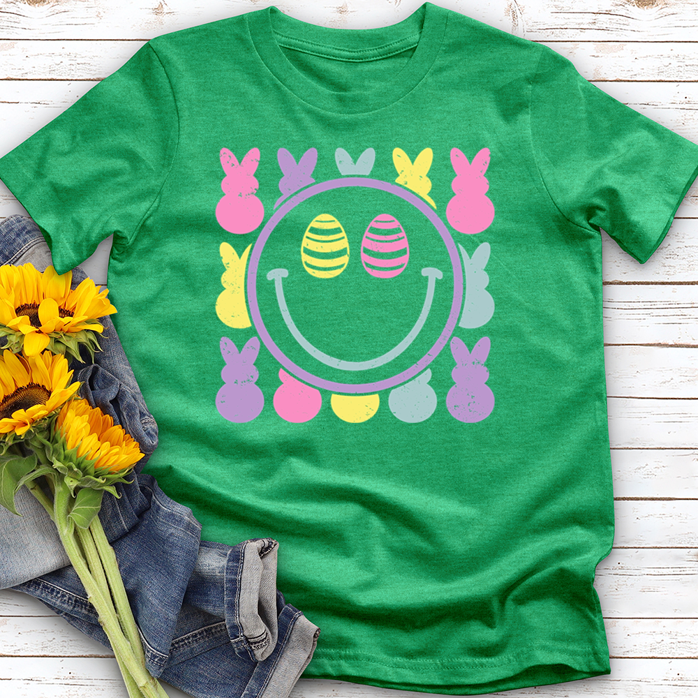 Bunny Smile Face Softstyle Tee