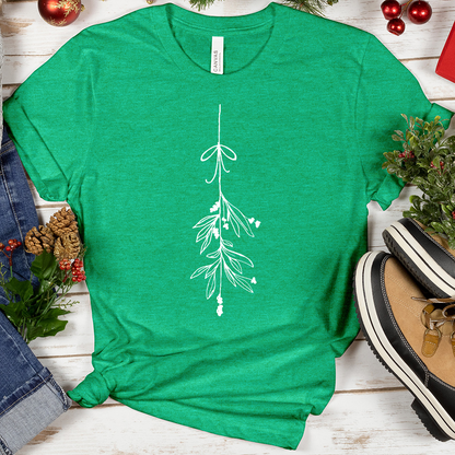 Artistic Mistletoe Tee