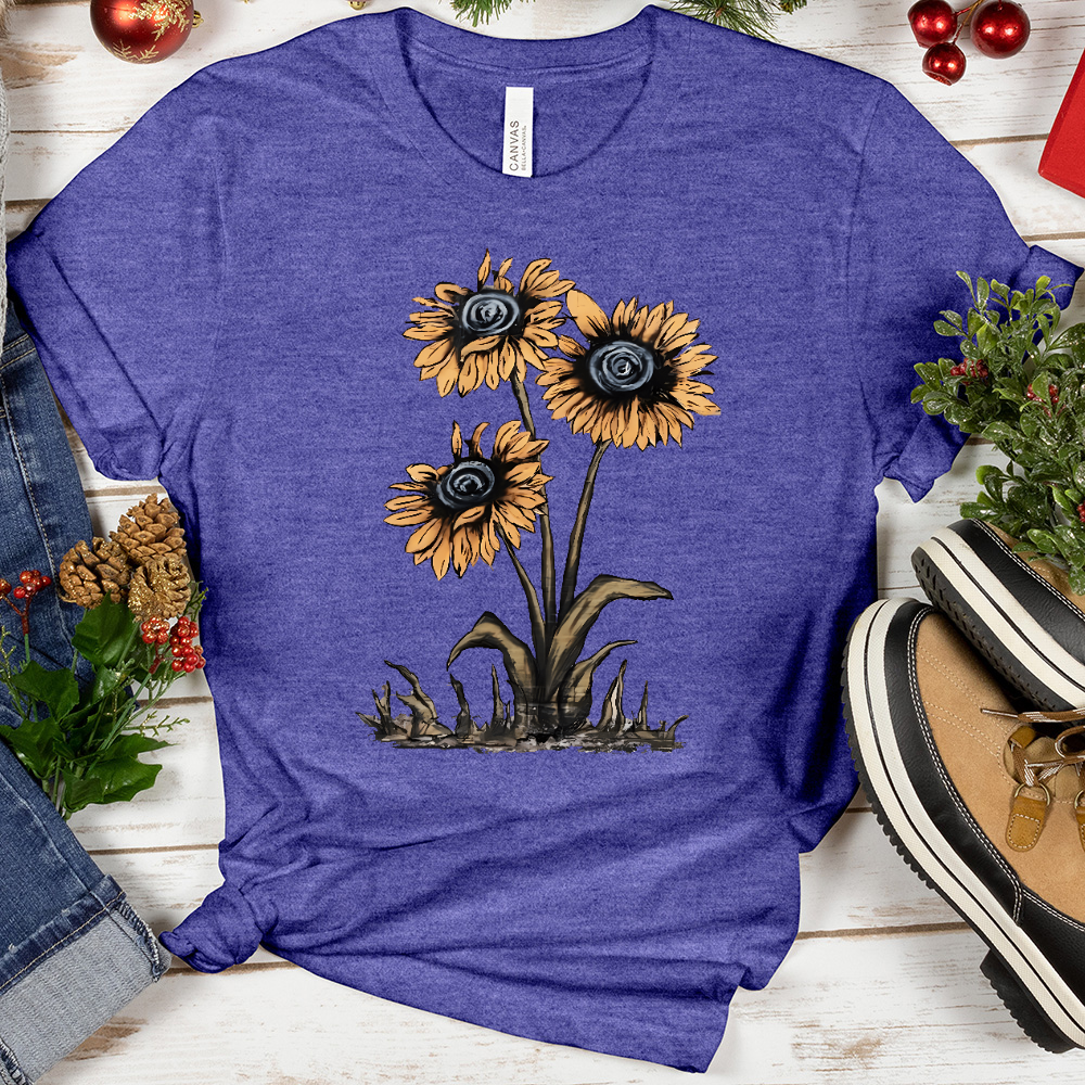 Sunflower Swirl Tee