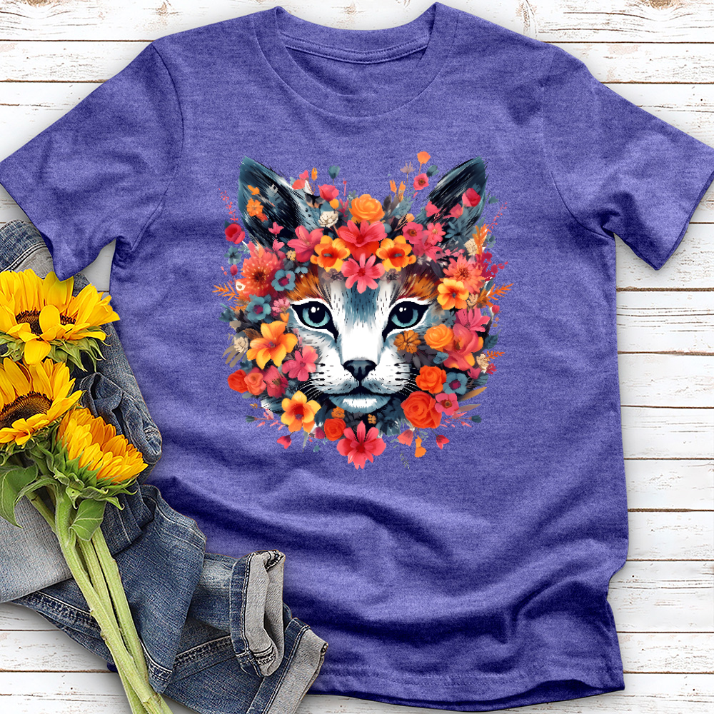 Floral Cat Tee