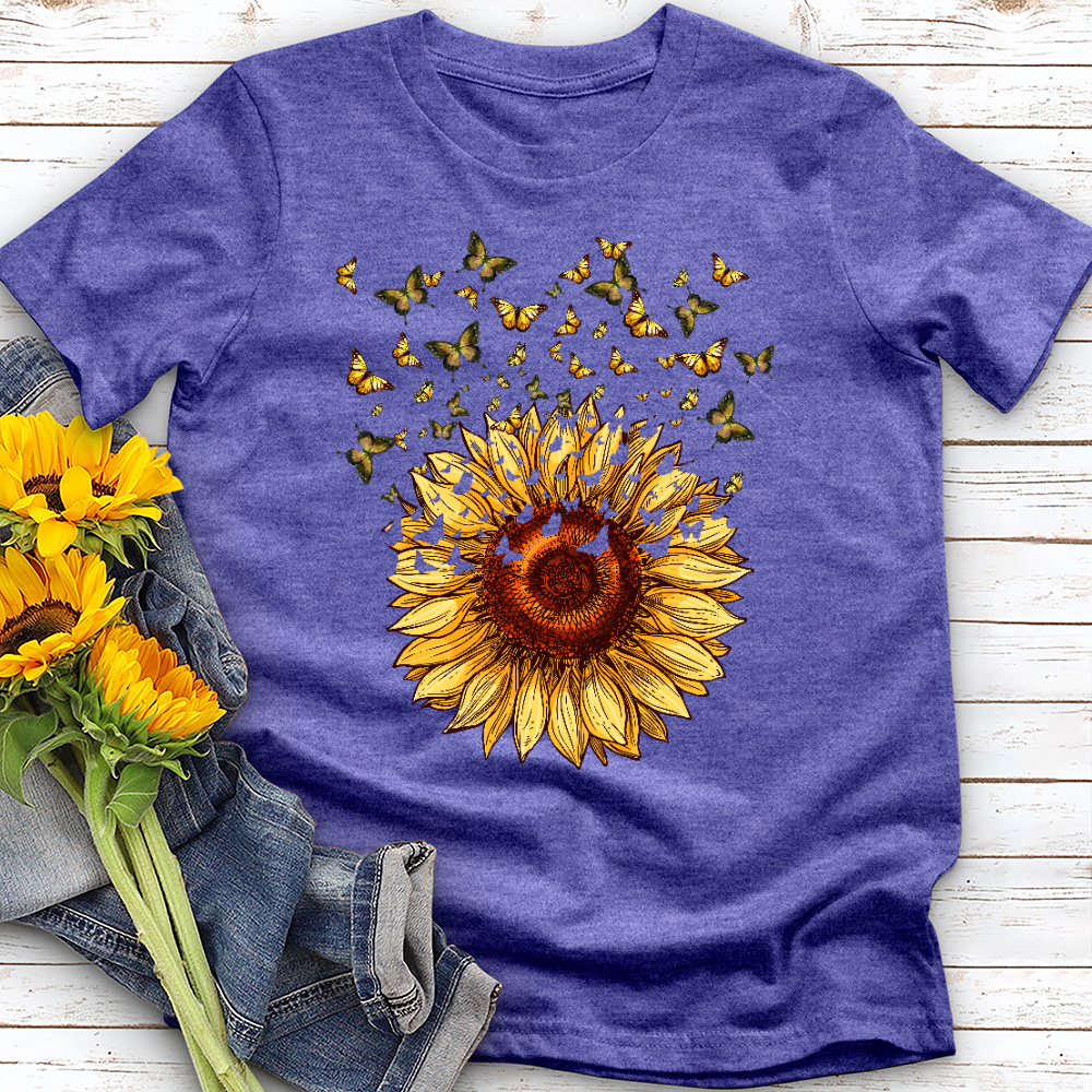 Butterfly Sunflower Tee