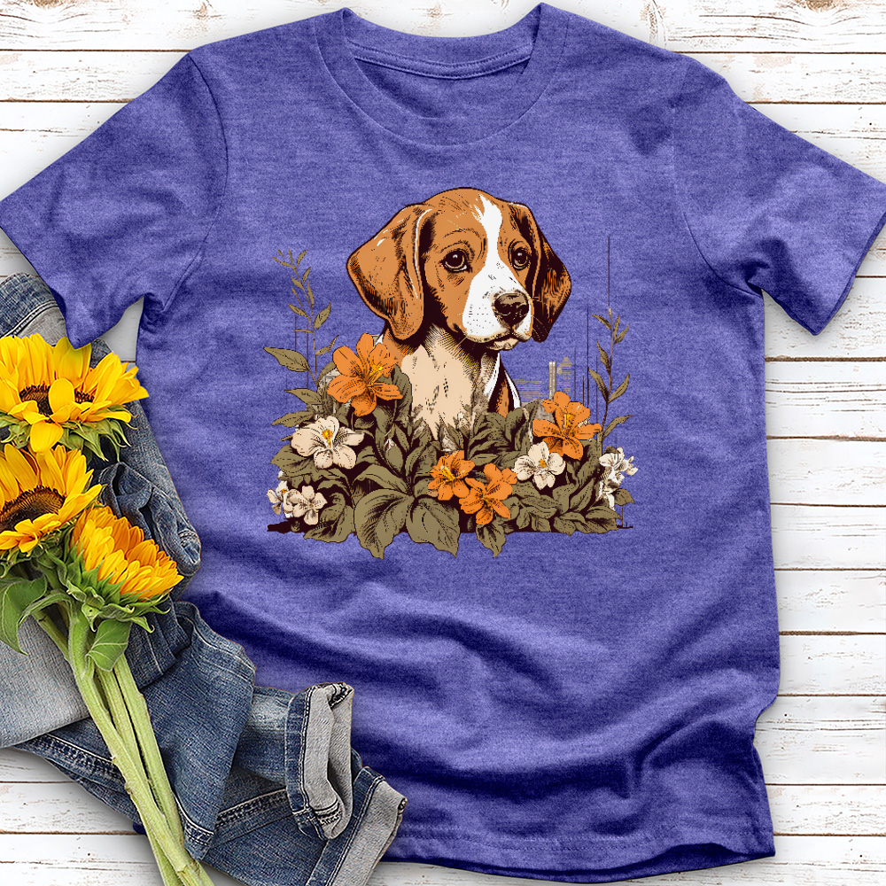 Curious Garden Dog Tee