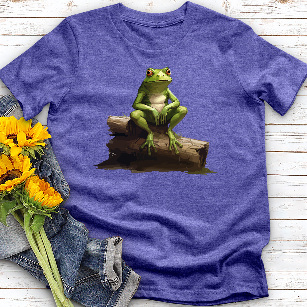 A Frog on A Log Tee