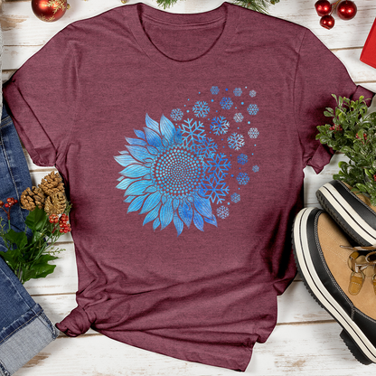 Sunflower Snow Flake Softstyle Tee