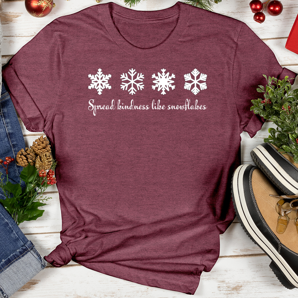 Spread Kindness Like Snowflakes Softstyle Tee