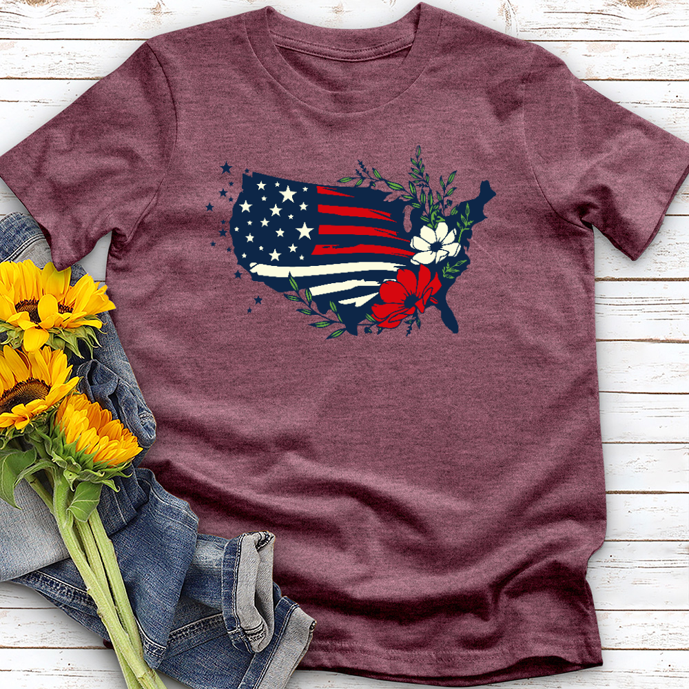 Floral Country Tee