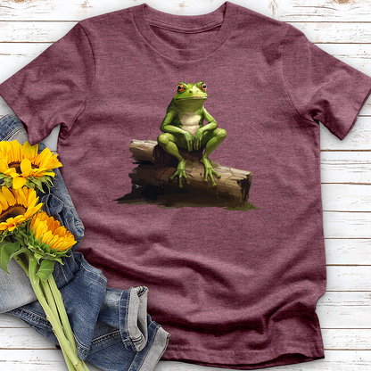 A Frog on A Log Tee