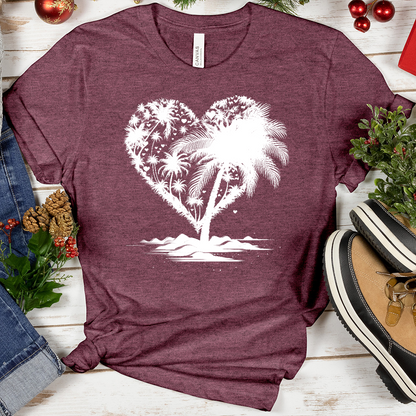 Palm Tree Heart Tee