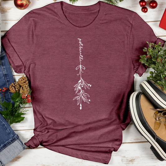 Just Breathe Mistletoe Softstyle Tee