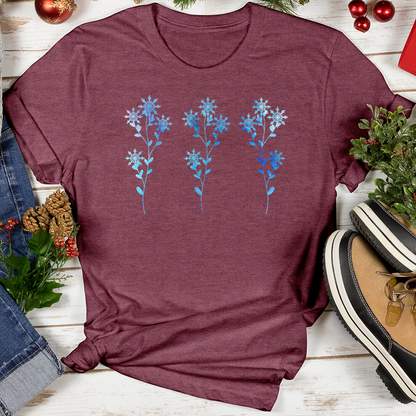 Snow Flowers Softstyle Tee