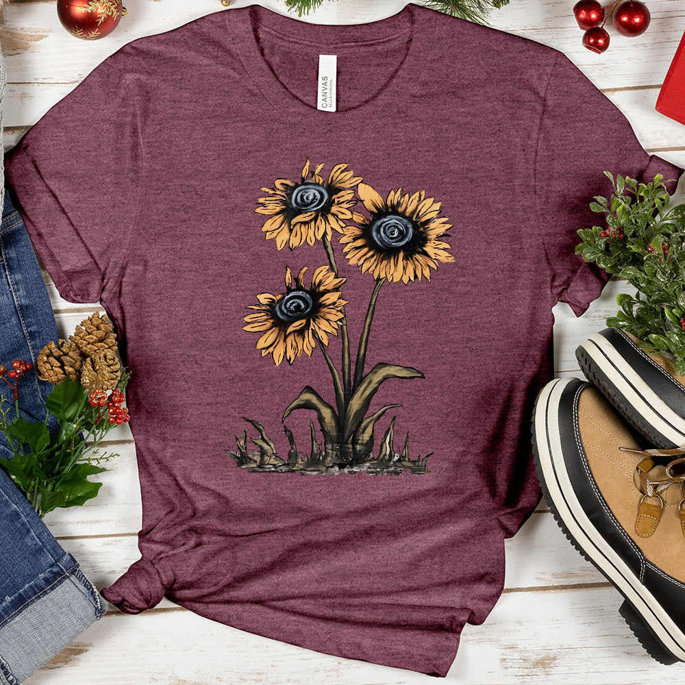 Sunflower Swirl Tee