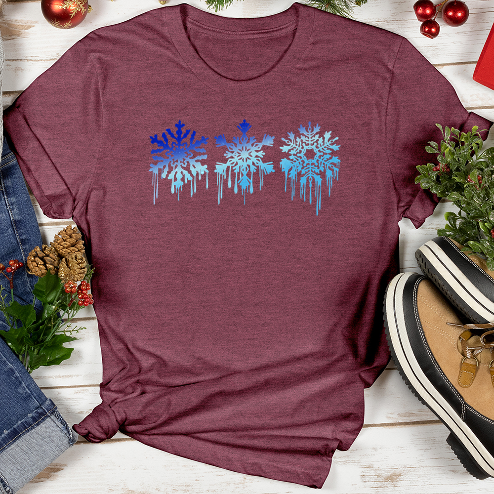 Snowflake Drip Softstyle Tee