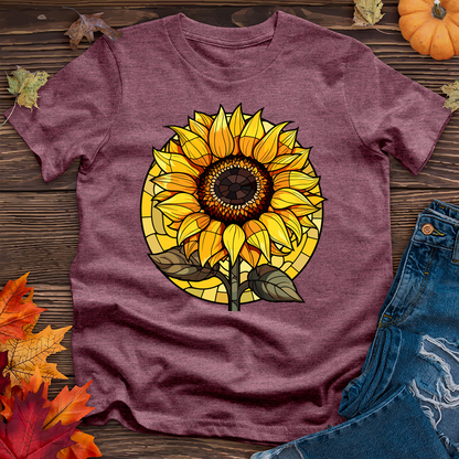Stained Glass Sunflower Tee