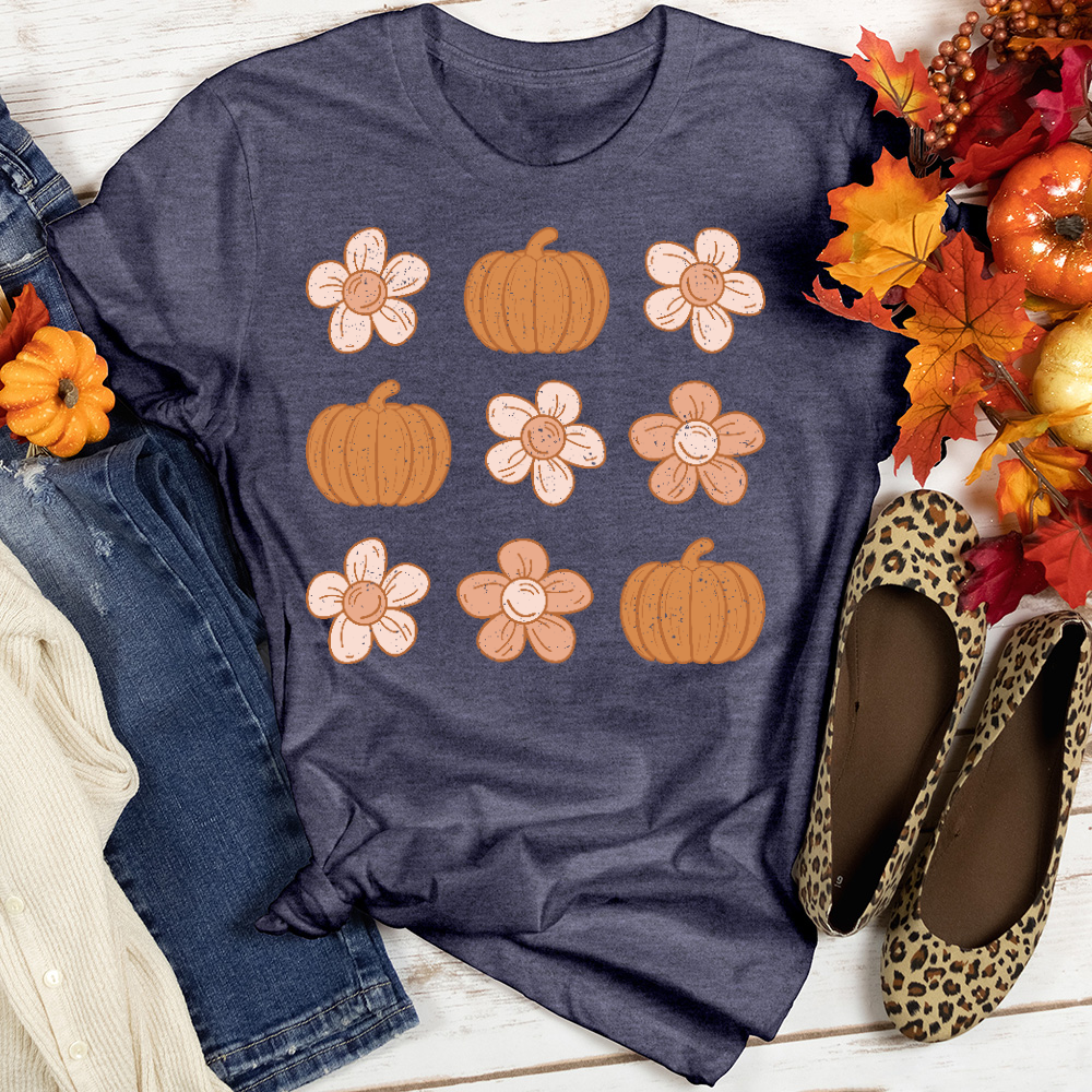 Pumpkin Flower Tee