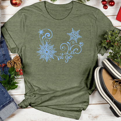 Let it Go Snow Softstyle Tee