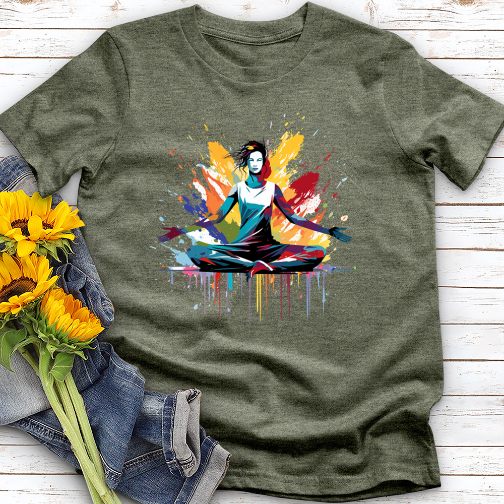 Splatter Yoga Instructor Tee