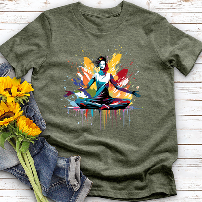 Splatter Yoga Instructor Tee