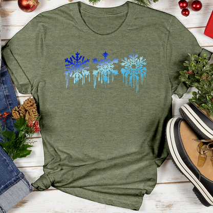 Snowflake Drip Softstyle Tee