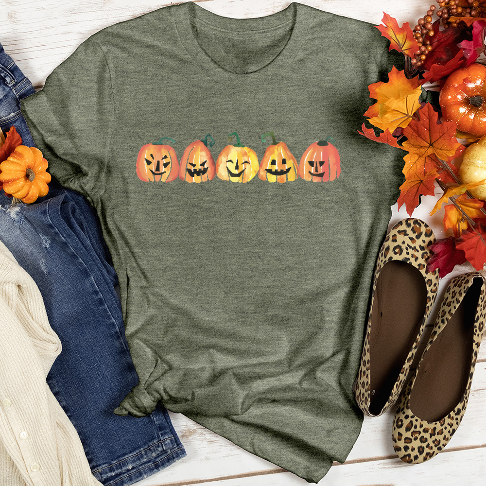 Pumpkin Line Tee