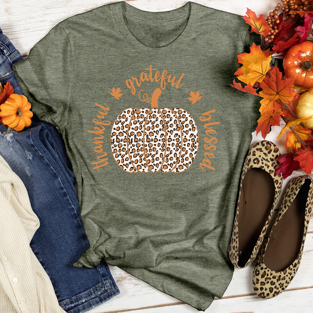 Thankful Grateful Blessed Tee