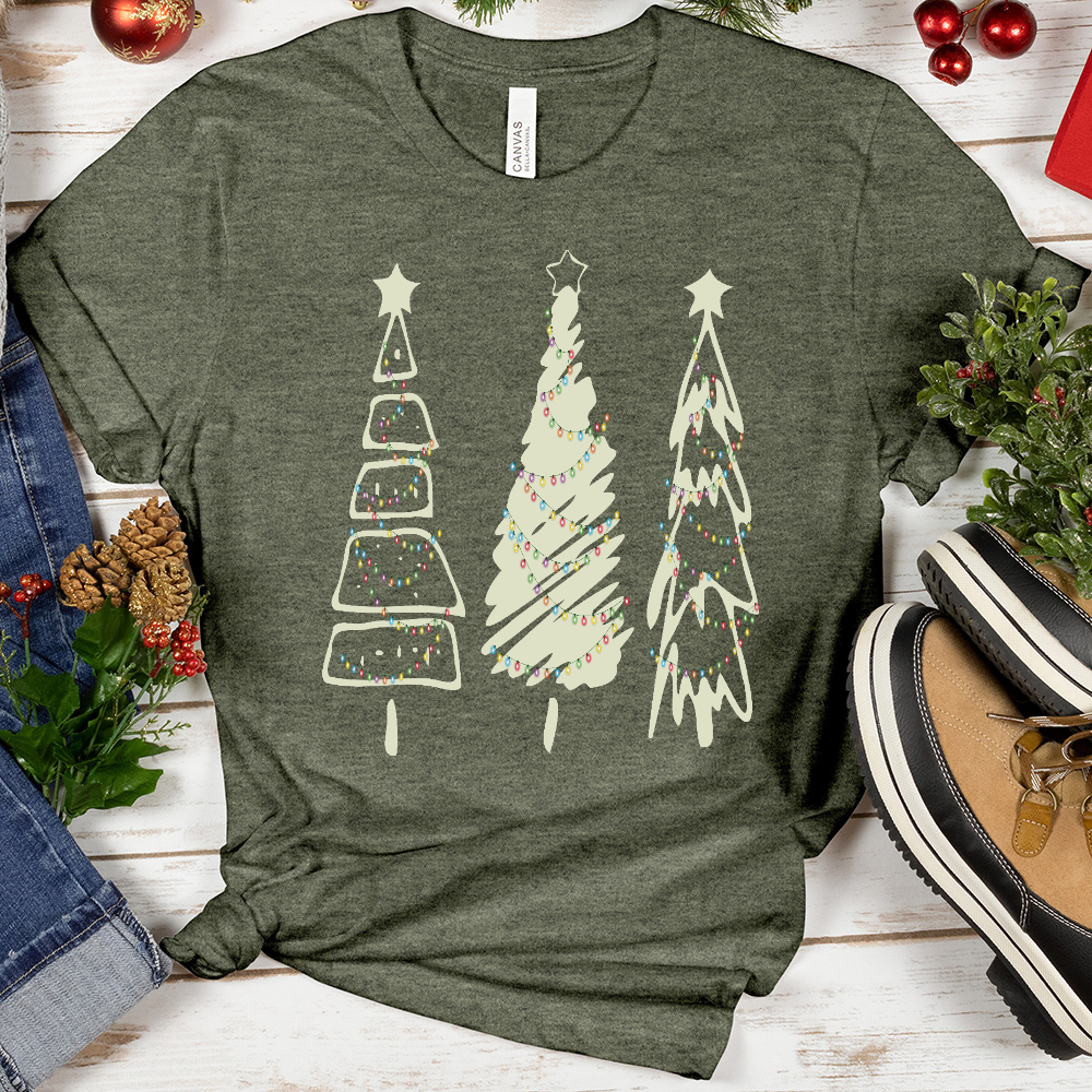 VIP Christmas Trees Sketch Tee
