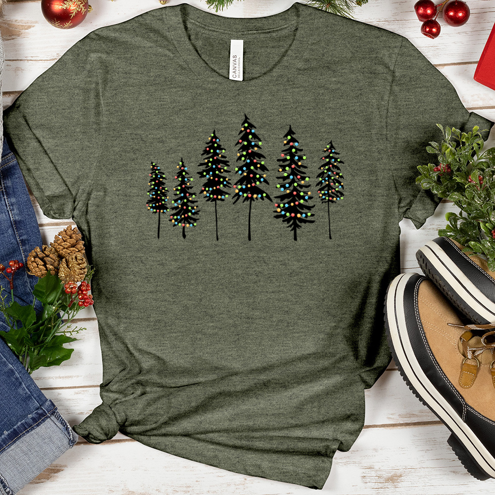 Xmas Pinetrees Tee – Blossom Collections