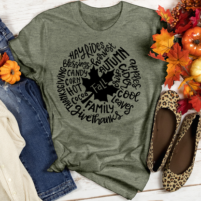 Fall Collage Tee