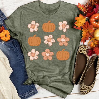 Pumpkin Flower Tee