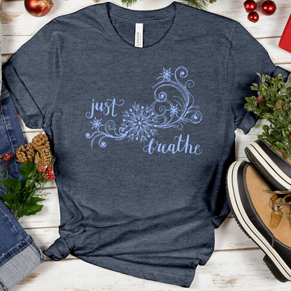 Just Breathe Winter Tee