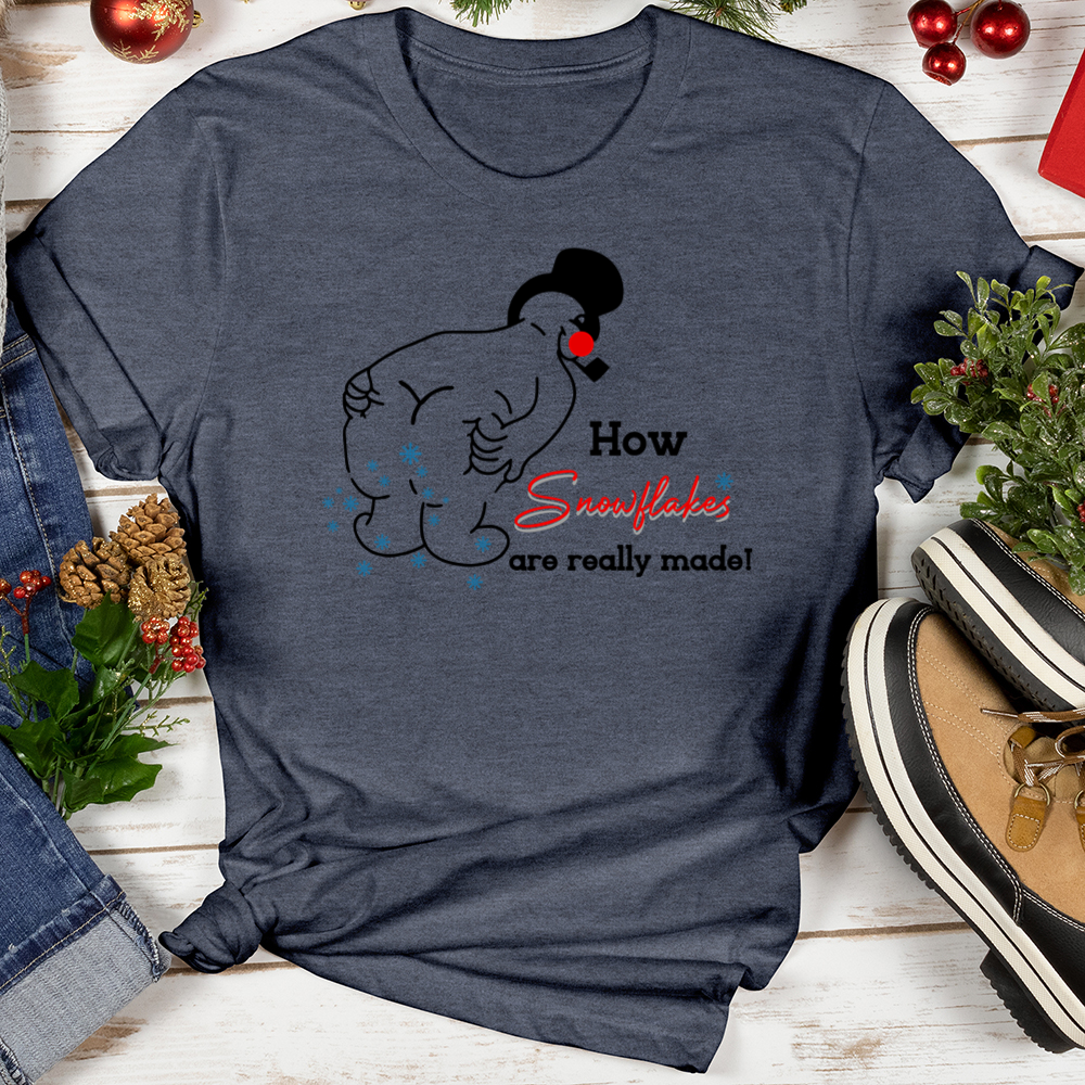 How Snowflakes are Made Softstyle Tee