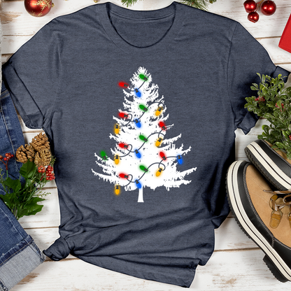 Evergreen Christmas Lights Softstyle Tee