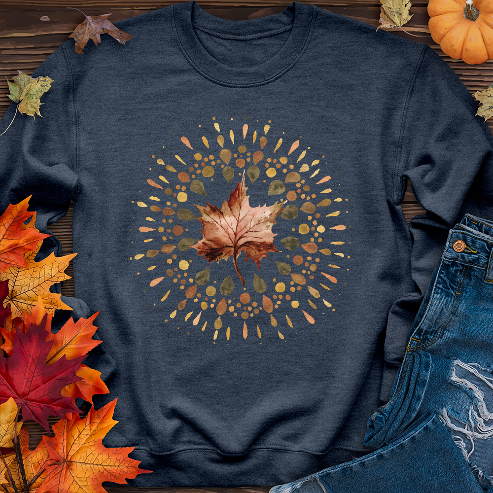 Fall leaf Crewneck