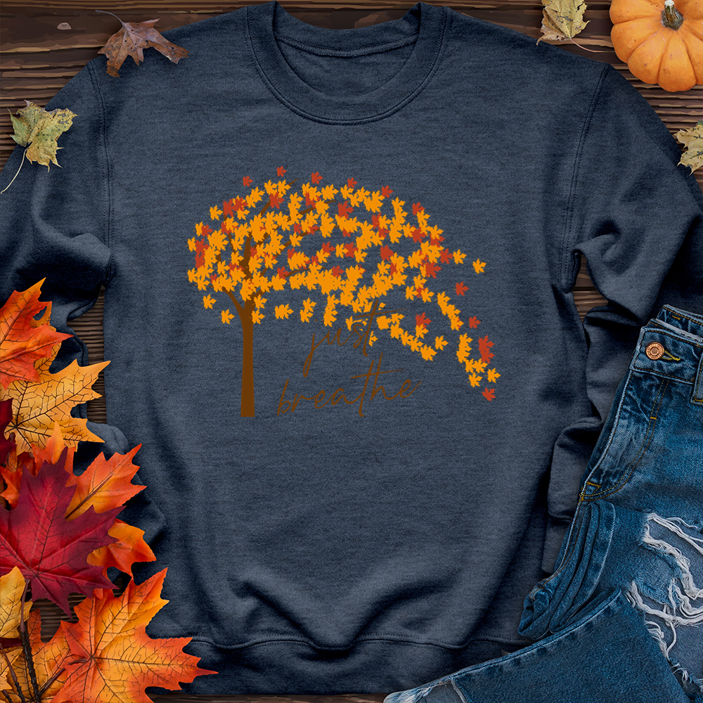 Just Breathe Fall Leaf Sweater