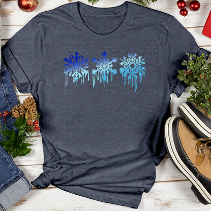 Snowflake Drip Softstyle Tee