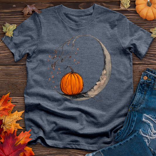 Moon and Pumpkin Tee