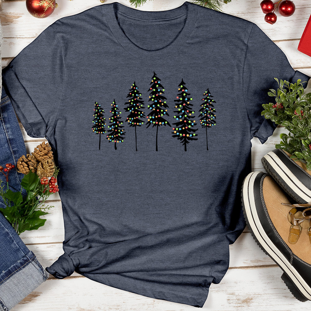 Xmas Pinetrees Softstyle Tee