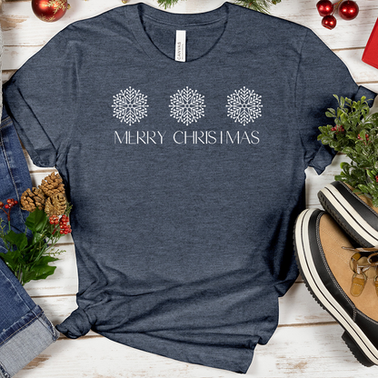 Merry Christmas Heathered Tee