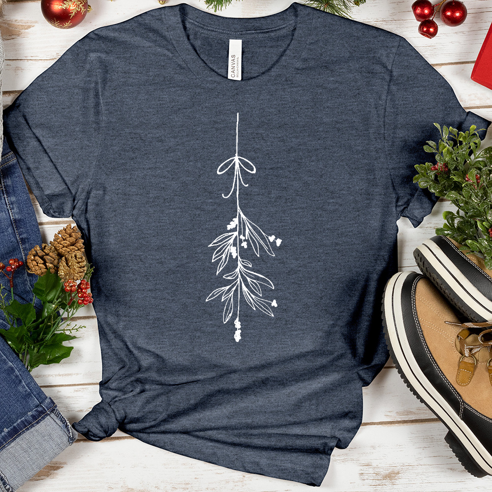 Artistic Mistletoe Tee