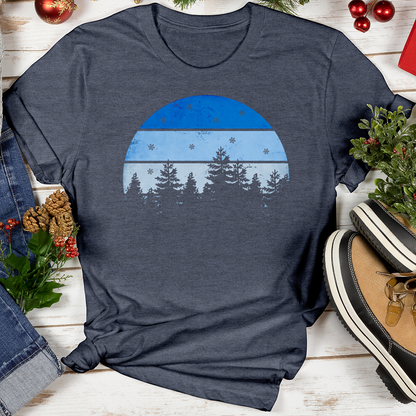 Snow Globe Forest Softstyle Tee