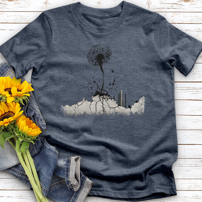 Concrete Dandelion Tee