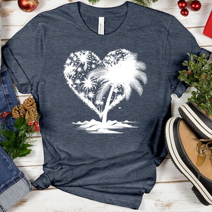 Palm Tree Heart Tee