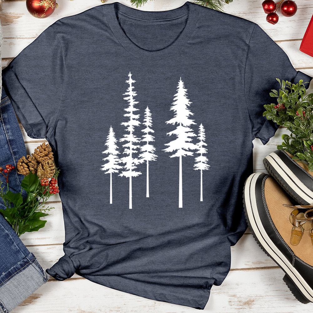 Mountain Top Trees Softstyle Tee