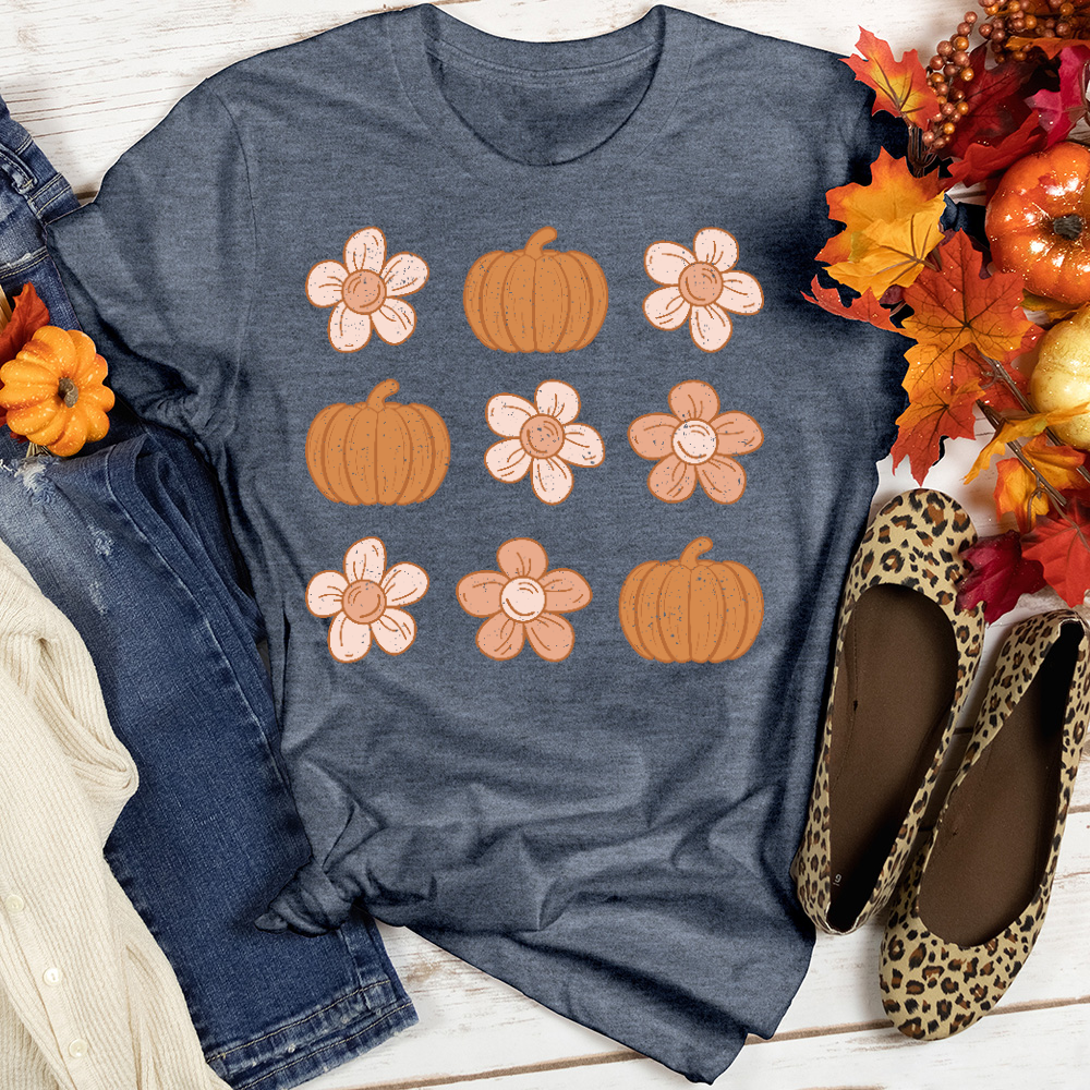 Pumpkin Flower Tee