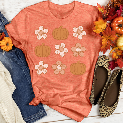 Pumpkin Flower Tee