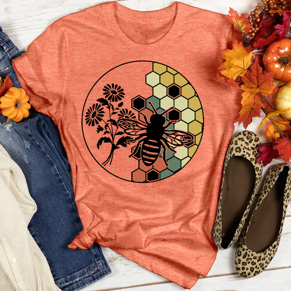 Fall Honeycomb Tee