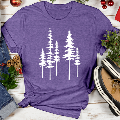 Mountain Top Trees Softstyle Tee