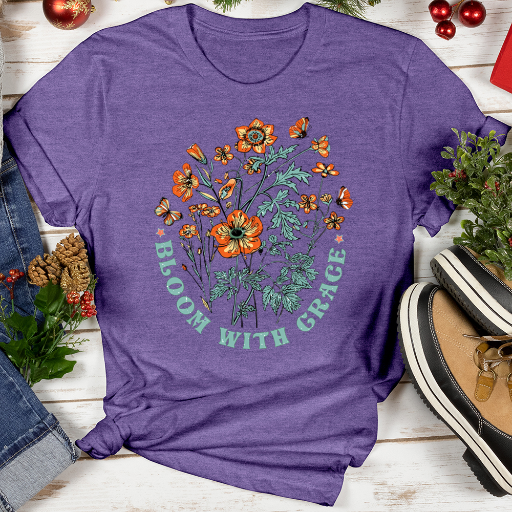 Bloom with Grace Softstyle Tee