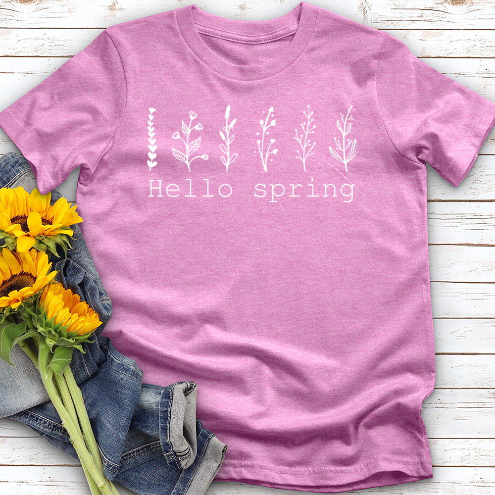 Hello spring Softstyle Tee