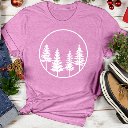 Evergreen Xmas Tree Softstyle Tee